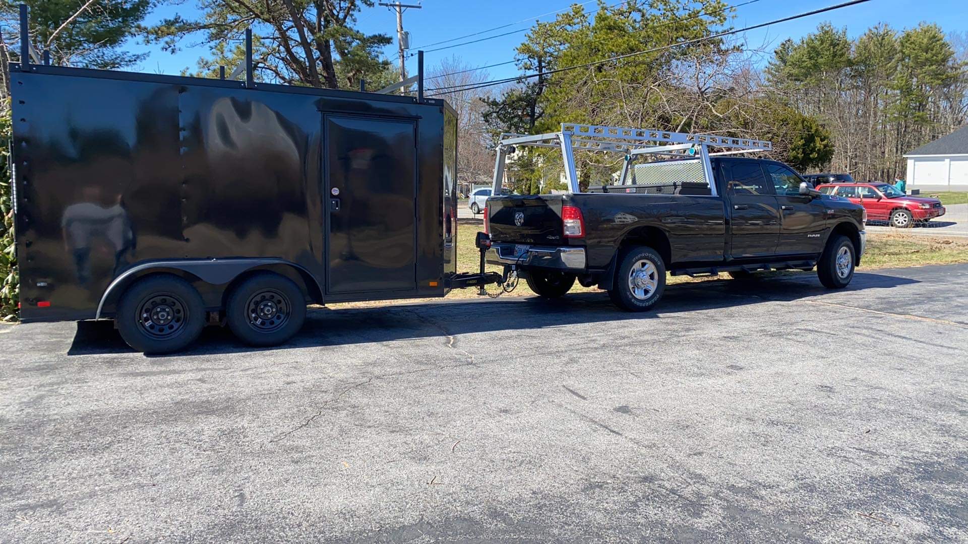 truck and trailer