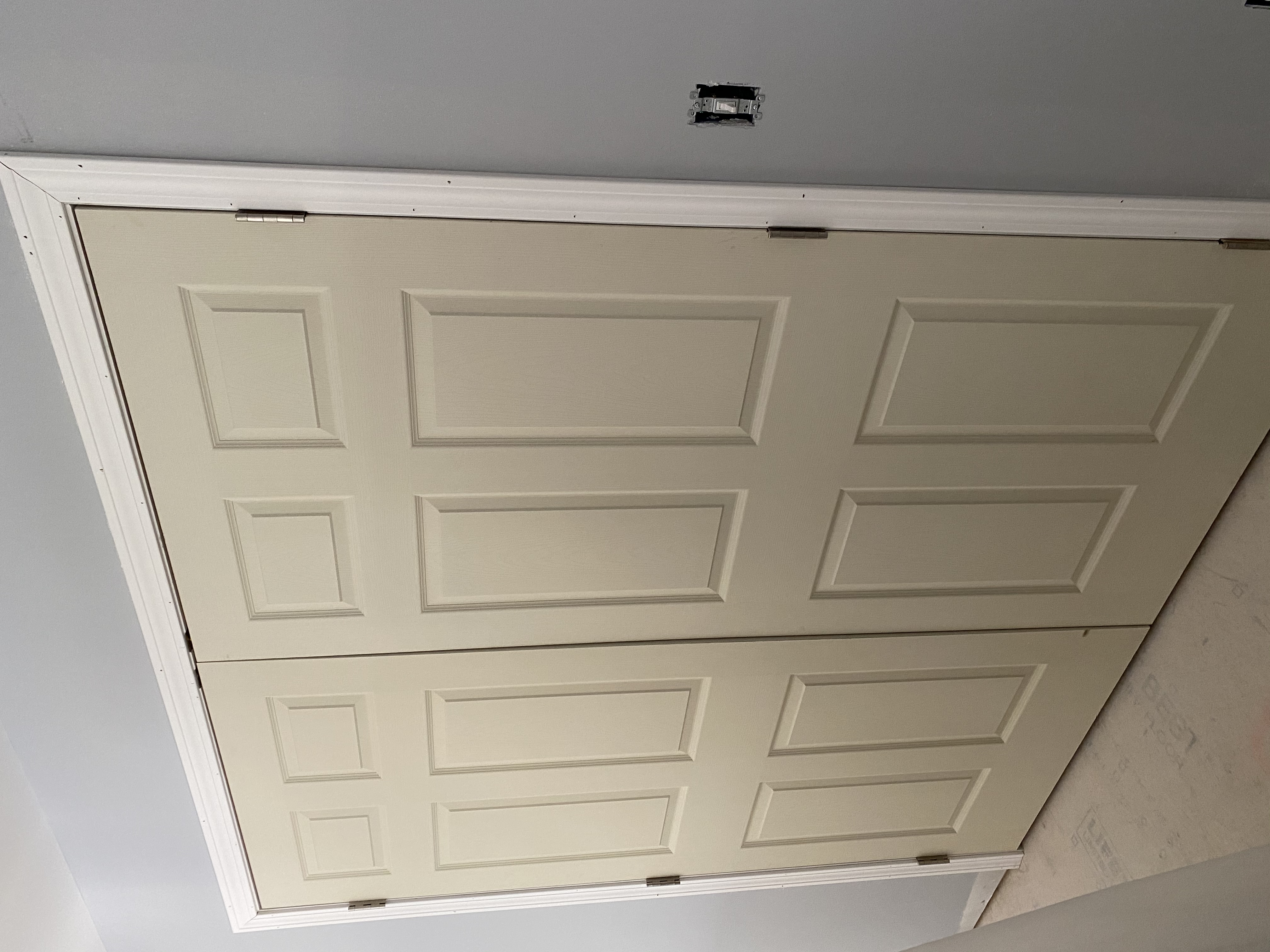 New closet doors