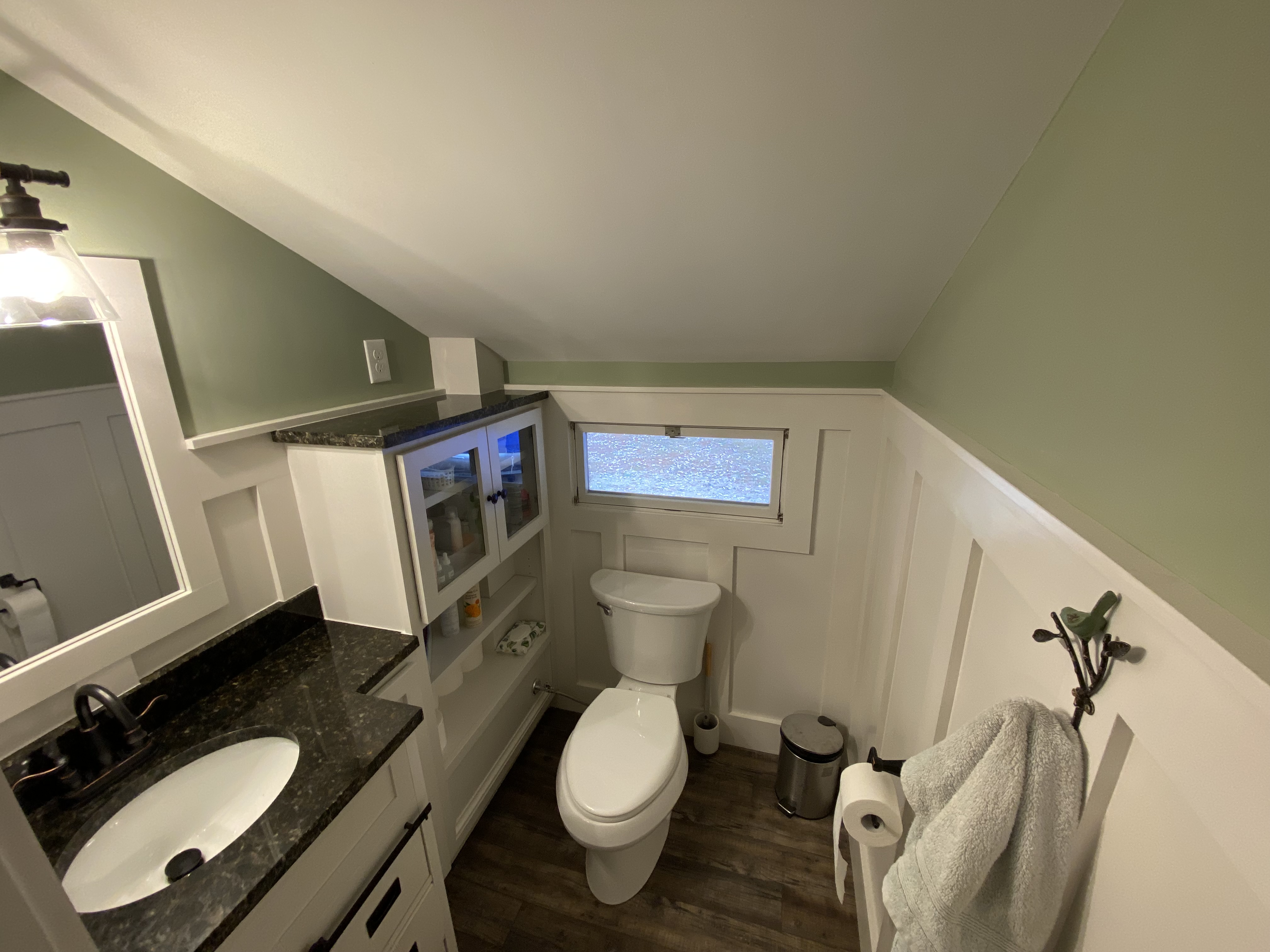 bathroom after