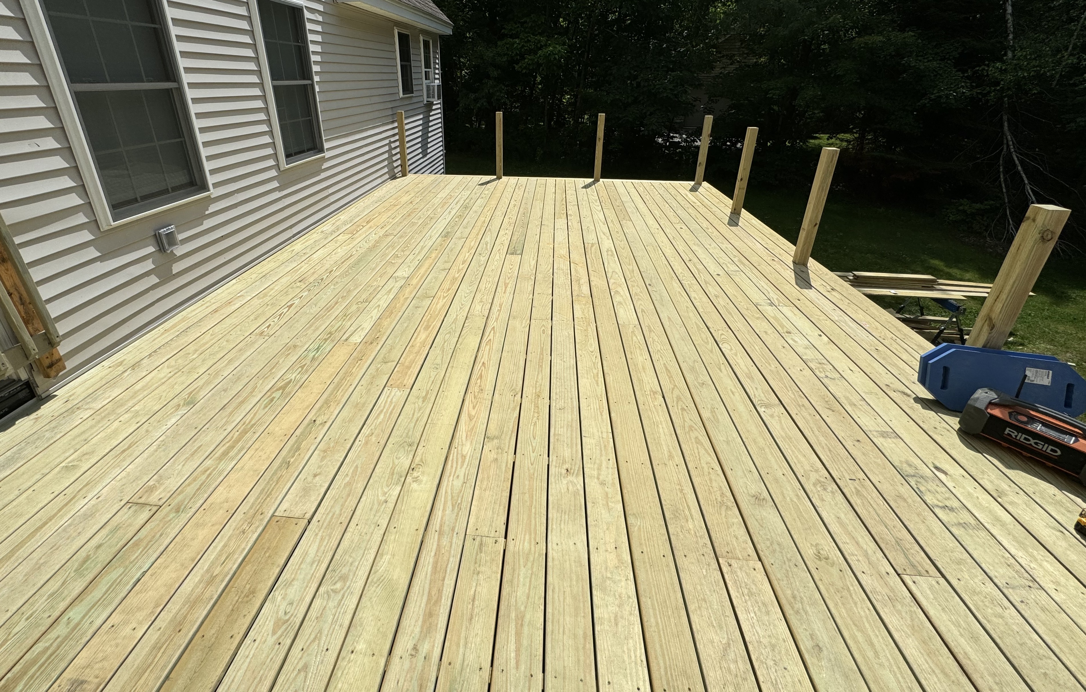 deck floorboards
