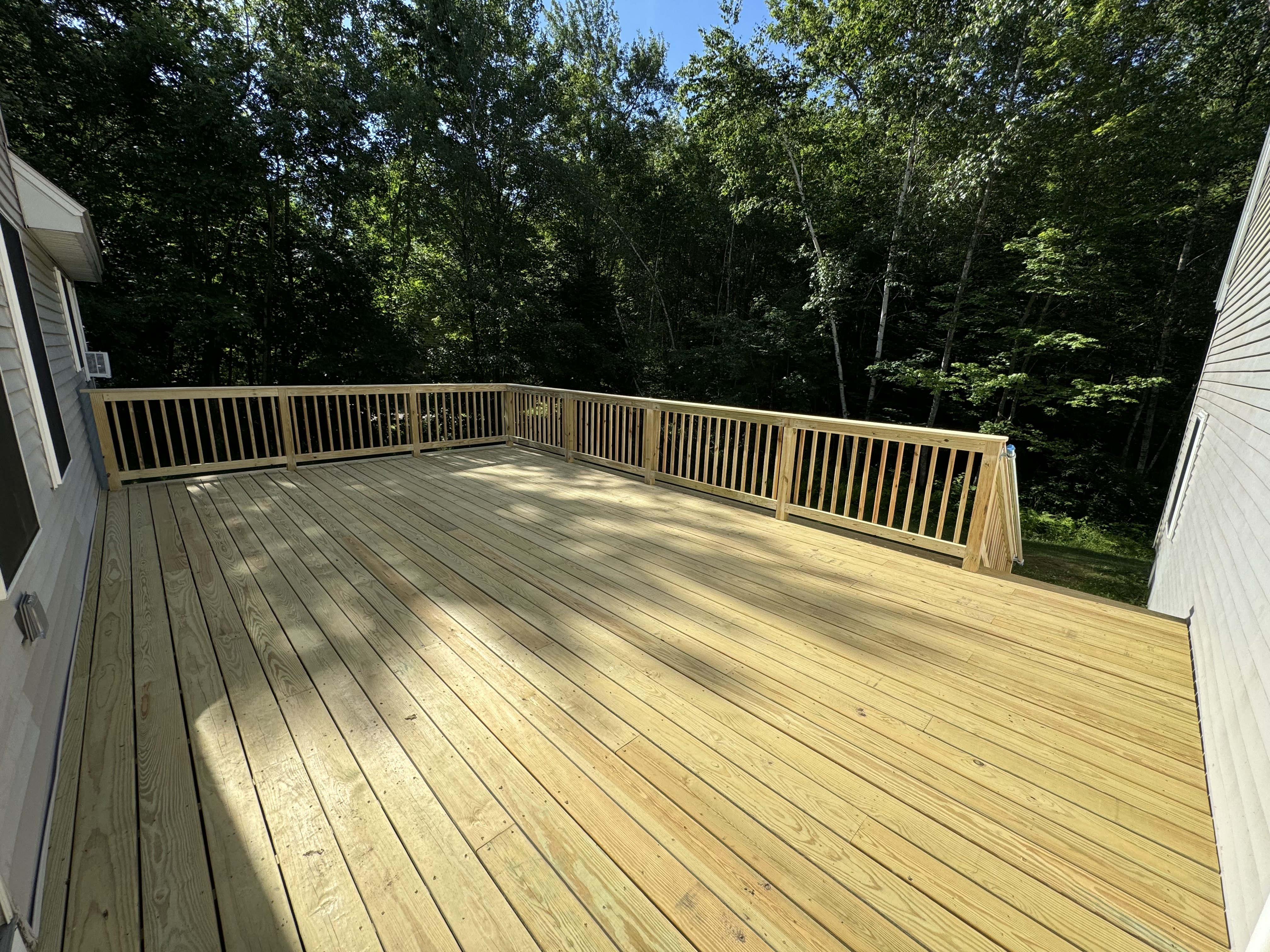 Large Rotted Deck Replacement and Home Repair